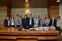 MUHITTIN BÖCEK - Alman Öğrenciler Başkan Böcek'i Ziyaret Etti