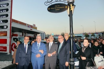 Başkan Büyükerşen, Tekirdağ'da Adının Verildiği Caddenin Açılışını Yaptı