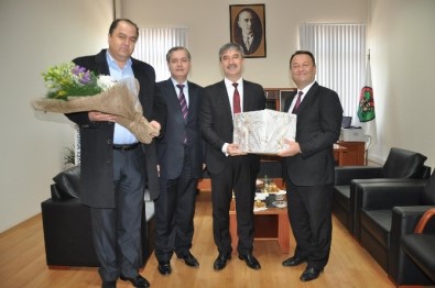 Başkan Şirin'den Baro Başkanı Arslan'a İade-İ Ziyaret