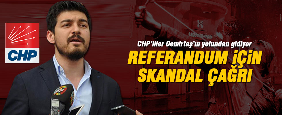 CHP'li başkandan tehdit gibi referandum açıklaması