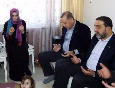 Erdoğan'dan şehit ailelerine anlamlı ziyaret