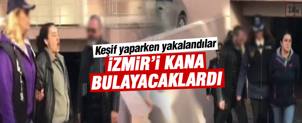 Keşif yaparken yakalandılar