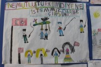 Öğrenciler, Resimlerle 15 Temmuz Darbesini Anlattı