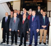 AMIR ÇIÇEK - Türkiye Gazeteciler Konfederasyonu'ndan Vali Çiçek'e Ziyaret