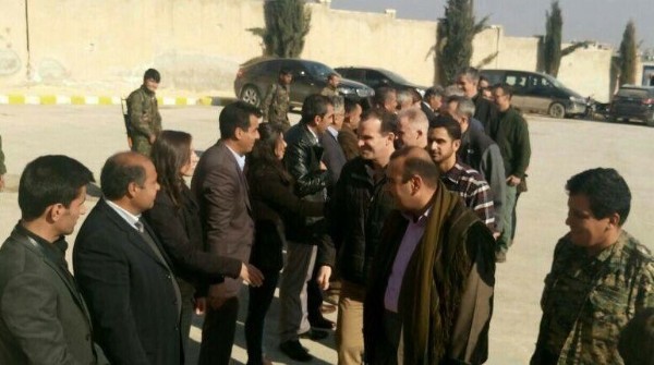 Obama'nın koalisyon elçisi Kobani'ye gitti