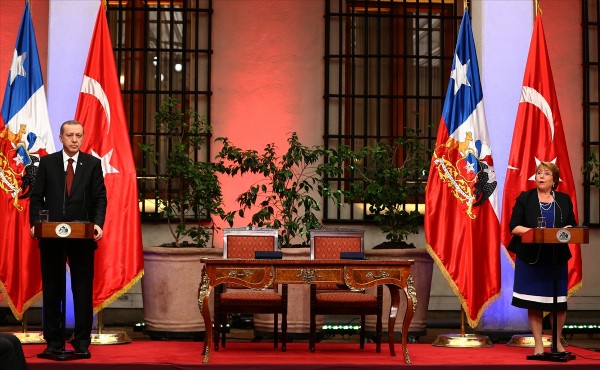 Türkiye ile Şili arasında bir dizi anlaşma imzalandı