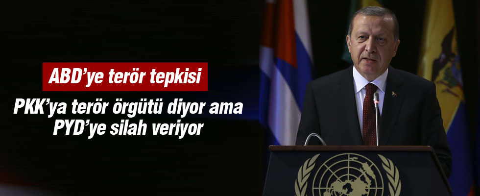 Erdoğan'dan Amerika'ya terör tepkisi