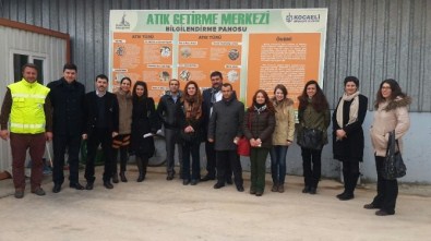 Kartepe Atık Getirme Merkezi'ne Ankara'dan Ziyaretçi Geldi