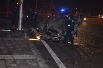 Otomobil Takla Attı Açıklaması 4 Yaralı