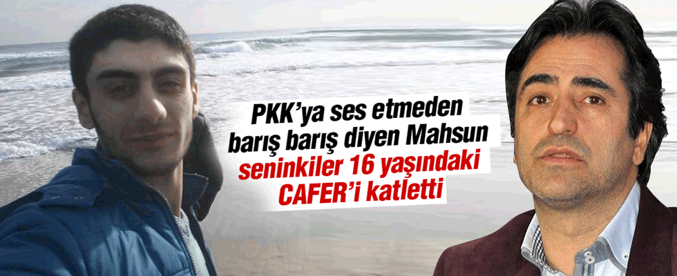 PKK'lılar, 16 yaşındaki Hüseyin Cafer Gizli'yi katletti