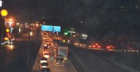 BURSA GEMLİK - Yeni Otoban Çalışması Bursa-İstanbul Yolunu Felç Etti
