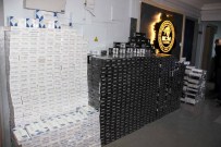 Yolcu Otobüsünde 20 Bin Paket Kaçak Sigara Ele Geçirildi