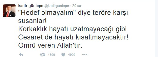 Beytüşşebap Kaymakamı'ndan teröristlere ders niteliğinde sözler