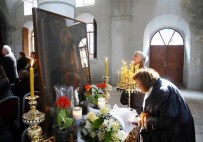 SAKIZ ADASI - Aya Haralambos'ta 100 Yıl Sonra İlk Ayin