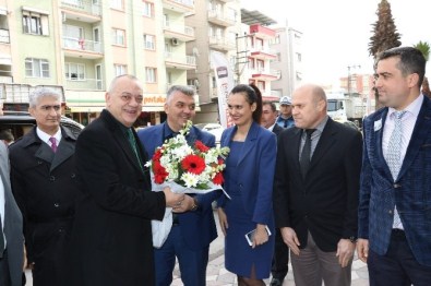 Başkan Ergün'den Akhisar'a Ziyaret