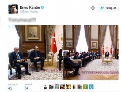 FETÖ'cü Enes Kanter'in zoruna giden fotoğraf!