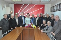 ŞEHİT CENAZELERİ - Muhtarlar'dan CHP'ye Ziyaret