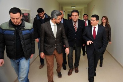 Tütüncü, Sütçüler Devlet Hastanesi İnşaatını İnceledi