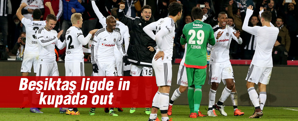 Beşiktaş lig performansını kupada aratıyor