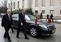 RESMİ TÖREN - Cumhurbaşkanı Erdoğan'dan TBMM Başkanı Kahraman'a Ziyaret