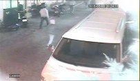 KAR MASKESİ - Markete Molotoflu Saldırı Kamerada
