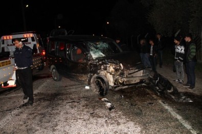Milas'ta Trafik Kazası Açıklaması 5 Yaralı