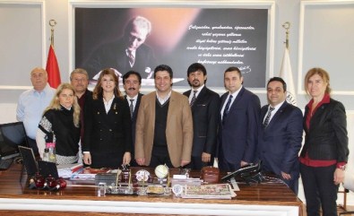 Mmo Başkanı Hamamcıoğlu'ndan Başkan Genç'e Ziyaret