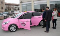 GÖKHAN ŞİMŞEK - Sivas'ta Kadınlara Özel 'Pembe Taksi'
