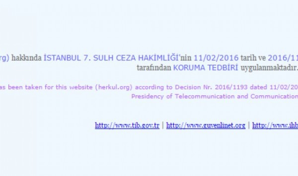 FETÖ'nün sitesi 'herkul' erişime kapatıldı