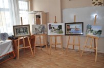 Arpaçay'da Kurseyerlerin Yağtığı El Sanatları Sergilendi