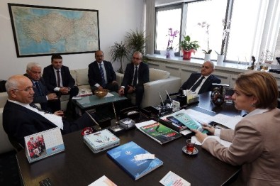 Başkan Yaşar, Böke'yi Ziyaret Etti