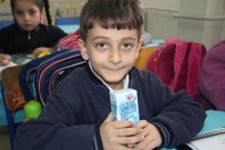 SÜT DAĞITIMI - Bilecik'te Okullarda Süt Dağıtılmaya Başlandı