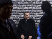 MİNİBÜS DURAĞI - Cumhurbaşkanı Erdoğan esnafla sohbet etti