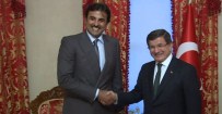 KATAR EMIRI - Davutoğlu Katar Emiri'yle Bir Araya Geldi
