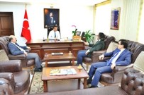 Eğitimci Yazar Sıtkı Aslanhan'dan Gökçebey Kaymakamını Ziyaret