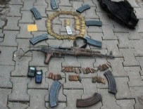 EL YAPIMI BOMBA - Cizre'de bodrum kattan cephanelik çıktı