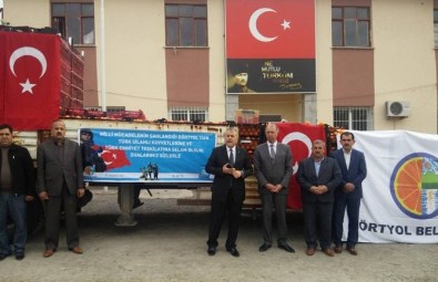 Sur'da Görevli Asker Ve Polislere 15 Ton Narenciye