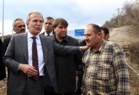 AK Parti Genel Başkan Yardımcısı Şahin, Heyelan Bölgesinde İncelemelerde Bulundu