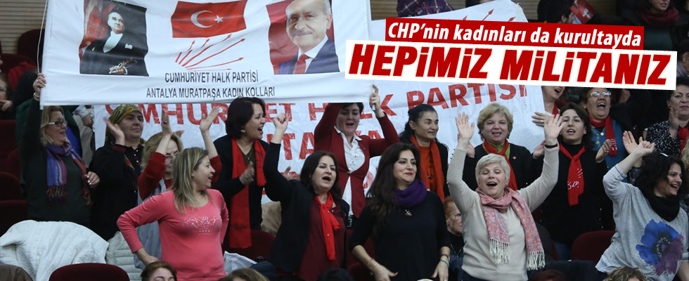 CHP Kadın Kolları 12. Olağan Kurultayı