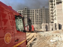 Diyarbakır'da İnşaatta Yangın