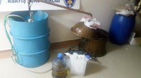 SAHTE RAKı - Sahte İçki Üretimine Polis Darbesi