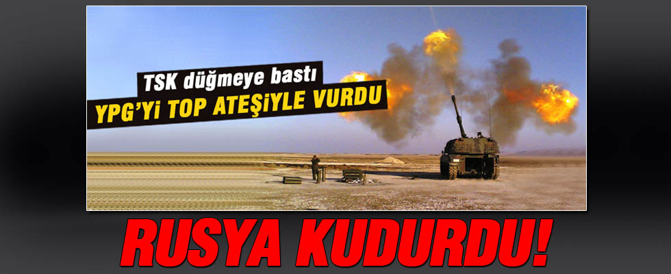 Türkiye PYD'yi vurdu Ruslar çıldırdı!
