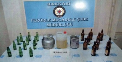 Hakkari'de Molotof Malzemesi Ele Geçirildi