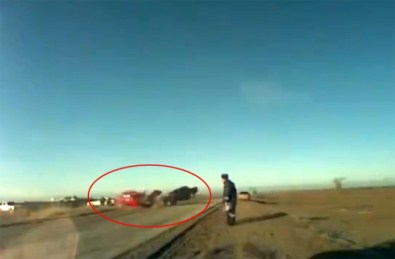 Kafa kafaya çarpıştılar