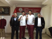 SAĞLIK MESLEK LİSESİ - Yozgat Darüşşifa Sağlık Meslek Lisesi Güreşte İki Birincilik Elde Etti