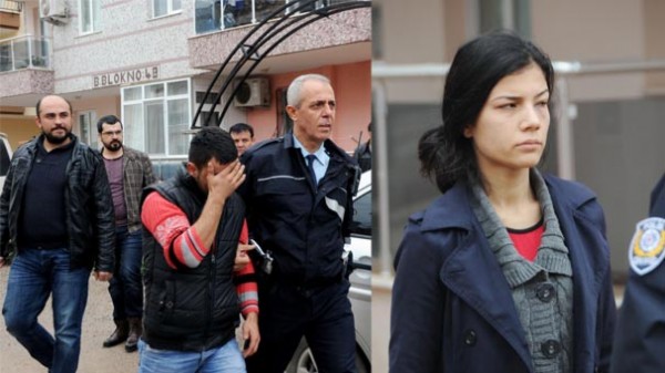 Eşinin dövüp evde rehin tuttuğu kadını polis kurtardı!