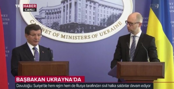 Davutoğlu'ndan Putin'e Kırım mesajı