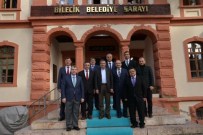 HALIL ELDEMIR - AK Parti Yerel Yönetimler Başkan Yardımcısı Şeker'den Belediye Başkanı Selim Yağcı'ya Ziyaret