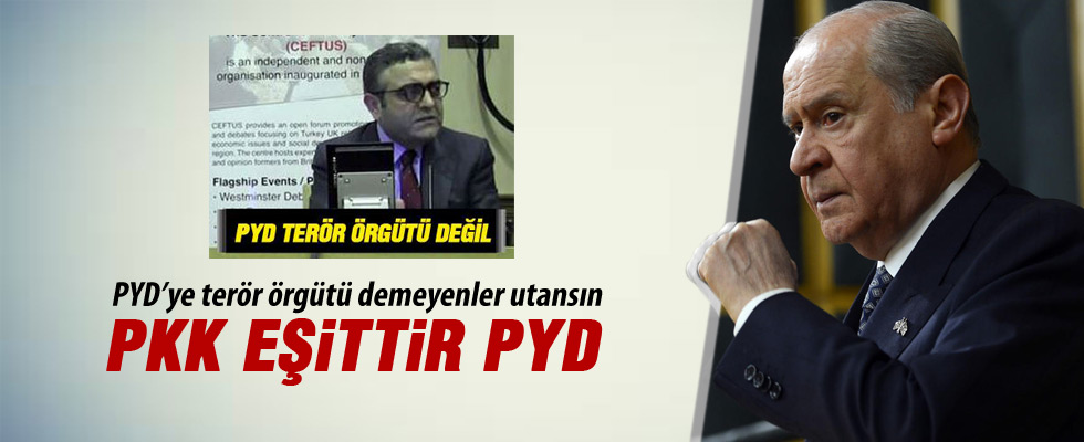Bahçeli: PKK eşittir PYD'dir