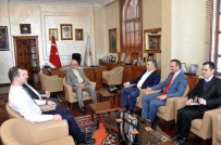 Beyaz Ay Derneği Başkanı Ayva, Başkan Yılmaz'ı Ziyaret Etti